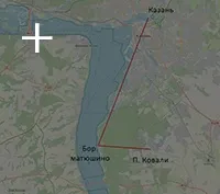 Казань - маршрут